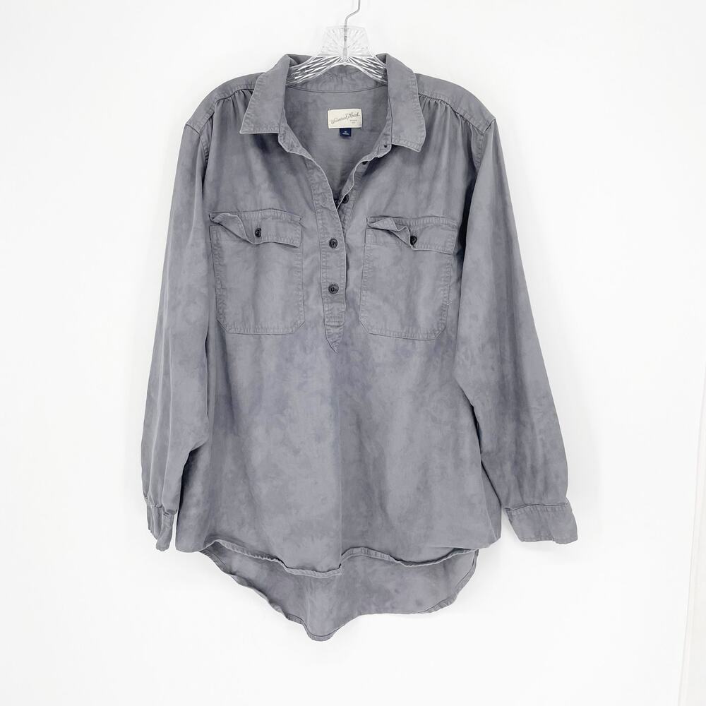 Universal Thread Long Sleeve Henley Top Size XL